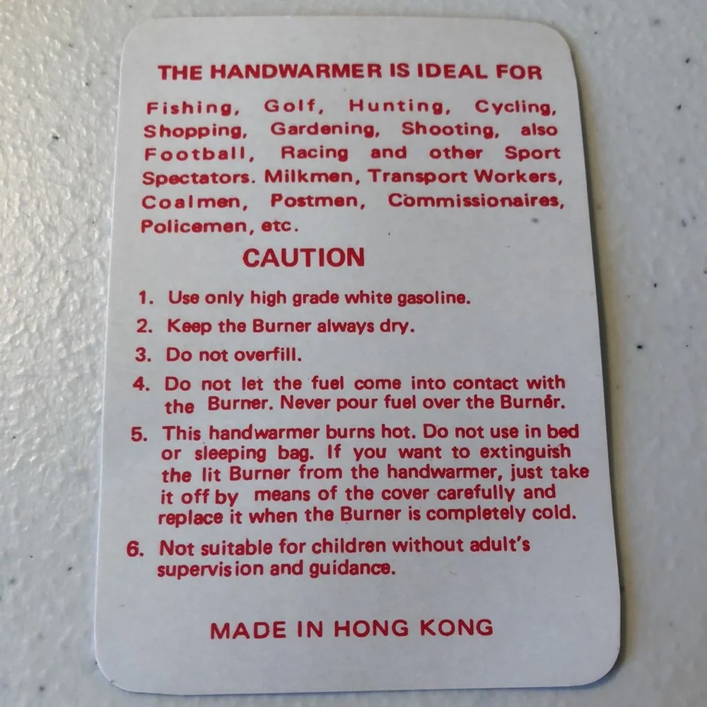 Pocket Hand Warmer
